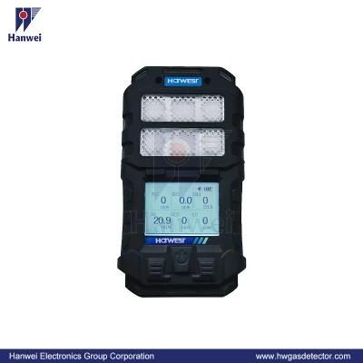 Portable up to 6 Gases Detector with Imported Sensors for Toxic and Explosive Gases Detection