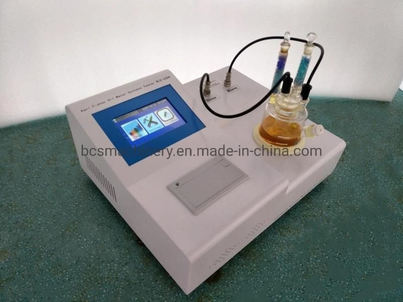 Automated Lubricant Oil Hrdraulic Oil Kf Water Content Meter