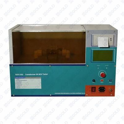 Gdyj Series Portable Transformer Insulation Oil Tester Bdv Analyzer