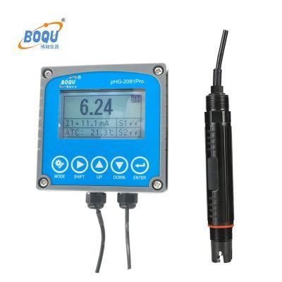 Boqu China Manufacturer Phg-2091PRO pH Sensor with Trasmeter High Precision Measurement pH Analyzer