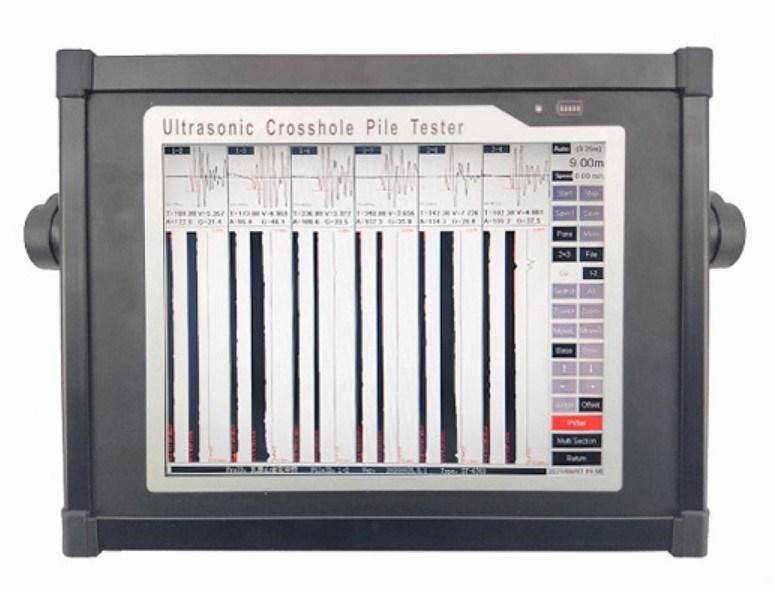 Automatic Cross Hole Pile Testing System (4channels) for Pile Integrity