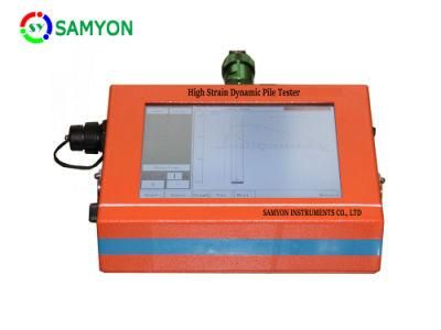 Touch Screen Pile Dynamic Testing System
