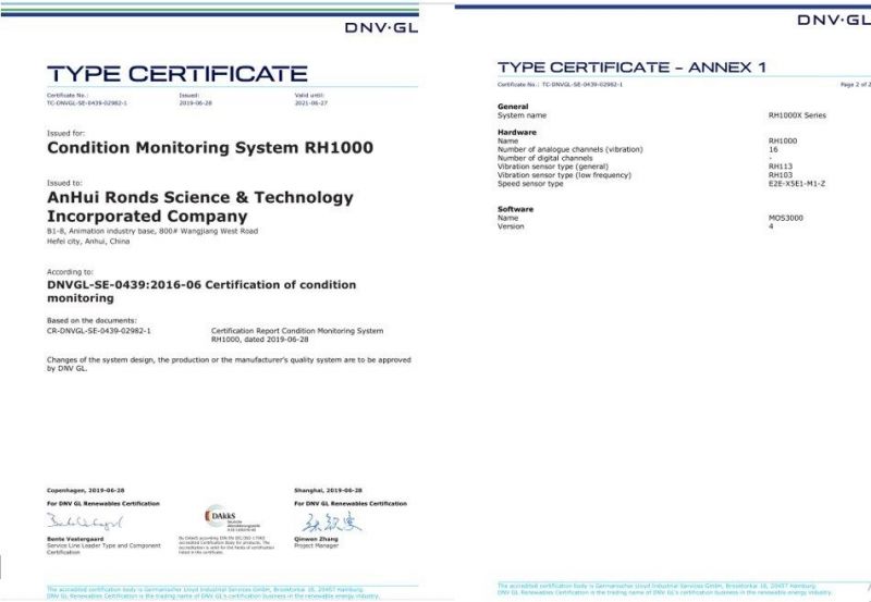 Online Condition Monitoring System for Wind Turbine