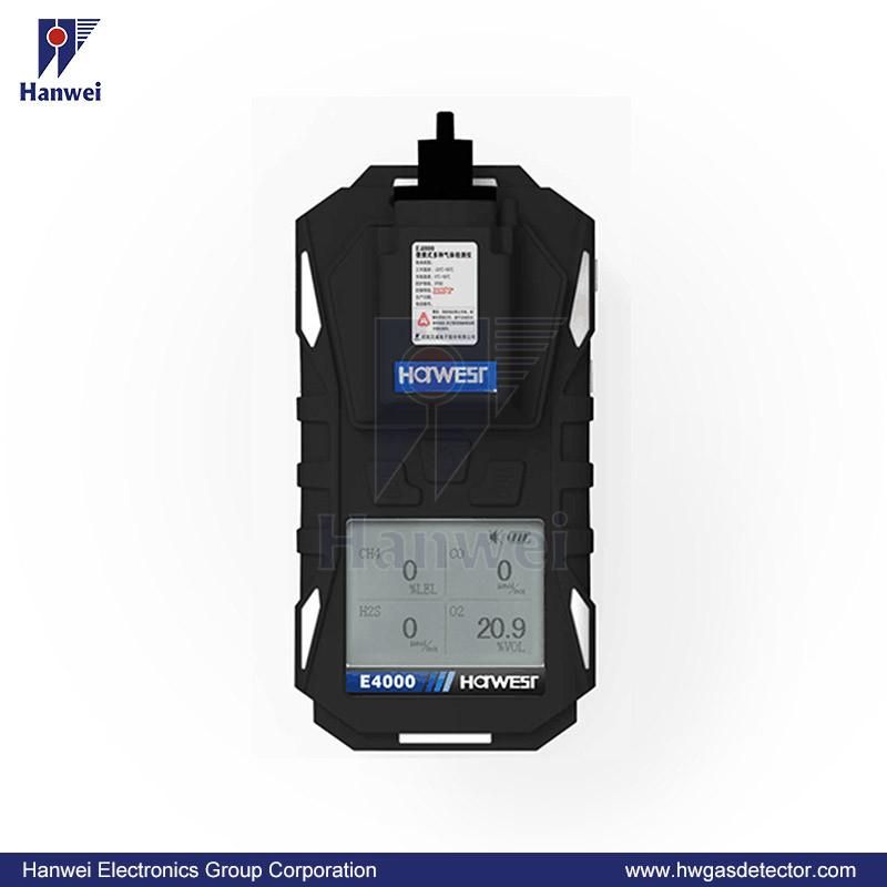 Portable Multi Gas Detector, Catalytic, Electrochemical, Infrared, Pid Sensors Selectable, Measure 2 to 4 Gases