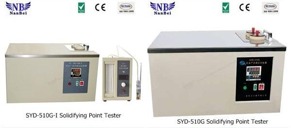 Petroleum Products Solidifying Point Tester with Digital Display