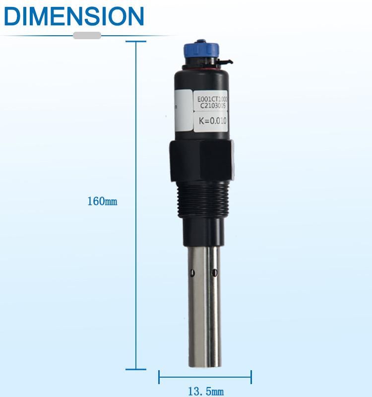 PT1000 or Ntc10K TDS Salinity Probe Water Conductivity Sensor