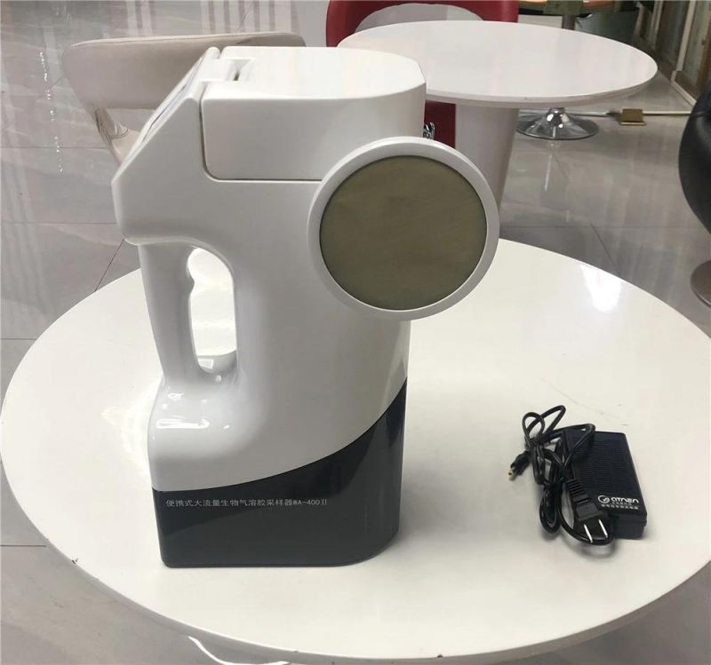 Portable High-Flow Bioaerosol Sampler for Virus Microbial Air Sampler Supplier