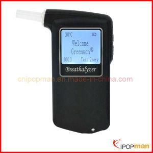 Police Alcohol Tester Alcohol Breathalyzer Mouthpiece Digital Wine Alcohol Tester