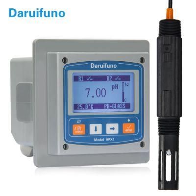 Factory Price PT1000 Ntc10K Temperature Compensation Water pH ORP Meter for Aquaculture and Aquarium