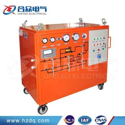 Stable Compressor of Sulfur Hexafluoride Sf6 Gas Recovery Device with High Sf6 Gas Filtering