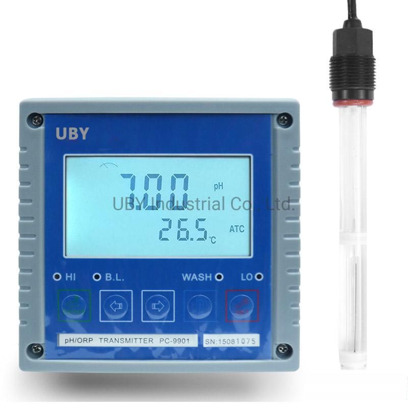 Water Analysis Equipment Automatic Aquarium pH ORP Controller Pool 2 Outputs