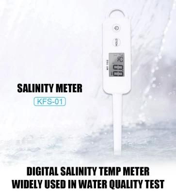 Digital LCD Salimeter Water Quality Tester Salimeter Pen LCD Aquarium Pool Analyzer