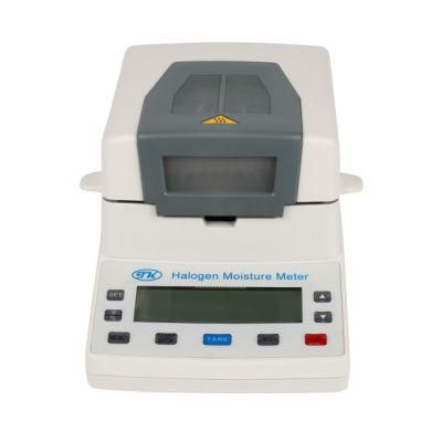 Digital Rapid Halogen Moisture Analyzer for Flour Food Papermaking Grain Testing Electronic Moisture Content Meter