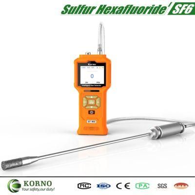 IP66 Portable Sulfur Hexafluoride Sf6 Gas Detector Sf6 Gas Leakage Detector with Pump