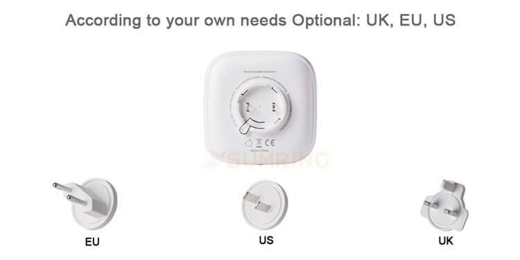 WiFi Gas Sensor Alarm Natural CH4 Leak Combustible Gas Detector Smart Life Home Kitchen Security APP Control Tuya Sensor