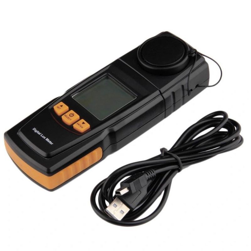 Electrical Light Illuminance Meter 0-200000lx Digital Luxmeter Light Strength Tester Instrument Luminometer