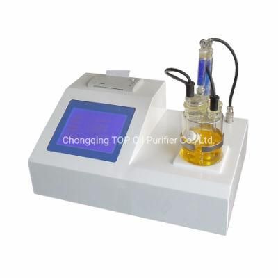 Automatic Karl Fischer Oil Water Content Testing Equipment (TP-2100)