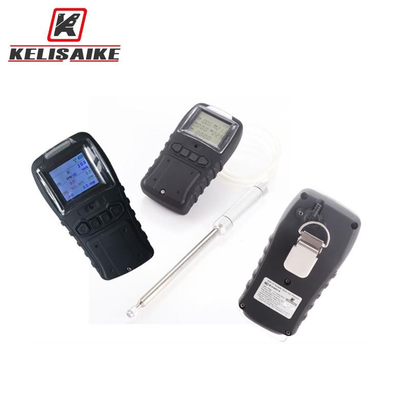 Portable Gas Detector Lithium-Ion Rechargeable Battery Gas Detection Alarm