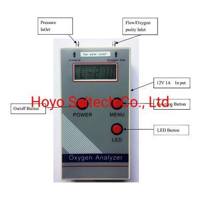 Oxygen Concentrator Analyzer Portable Oxygen Analyzer
