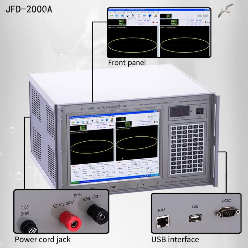 Jfd-2000A Euro-Market Hot Selling Portable Cable Pd Partial Discharge Monitor