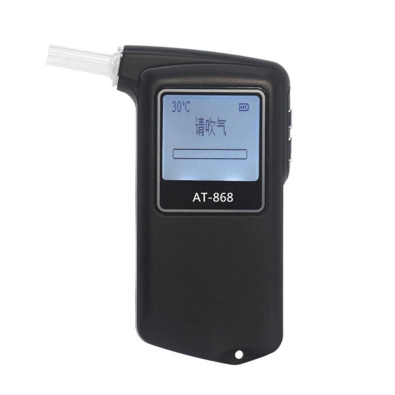 Passive Breathalyzer with Electrochemical Sensor Alcohol Tester