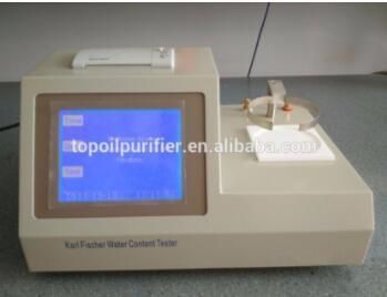 Tp-2100 Petroleum Products Water Content Tester with LCD Color Screen