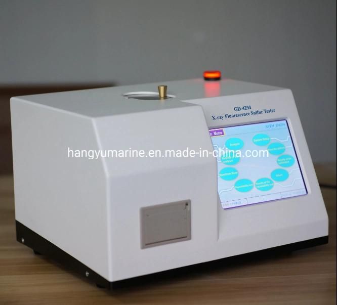 Automatic X-ray Fluorescence Sulfur Analyzer Sulfur in Oil Tester