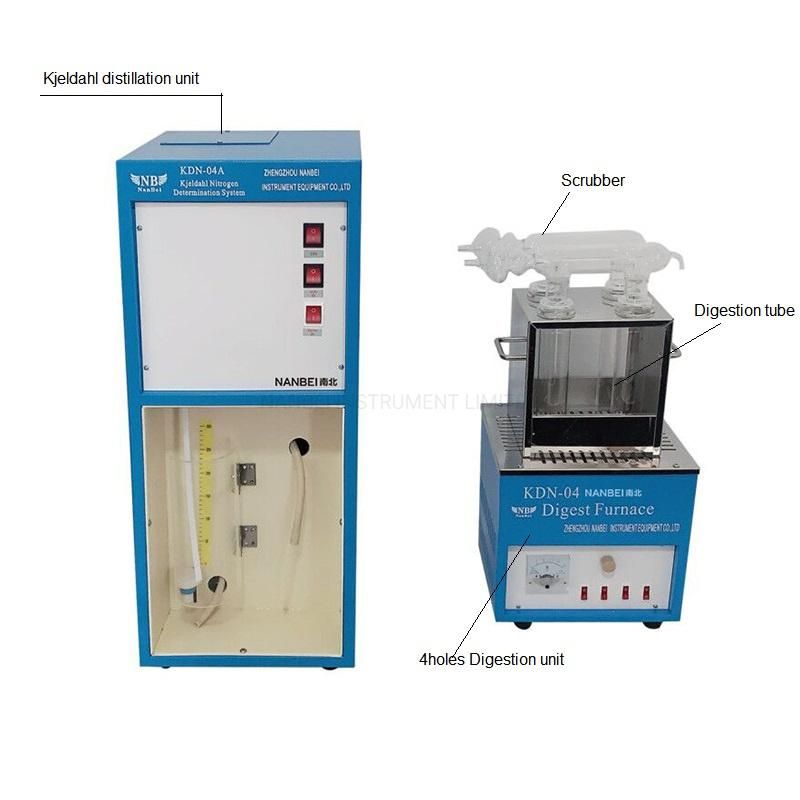 Semi-Automatic Kjeldahl Nitrogen Analyser with CE Certificate