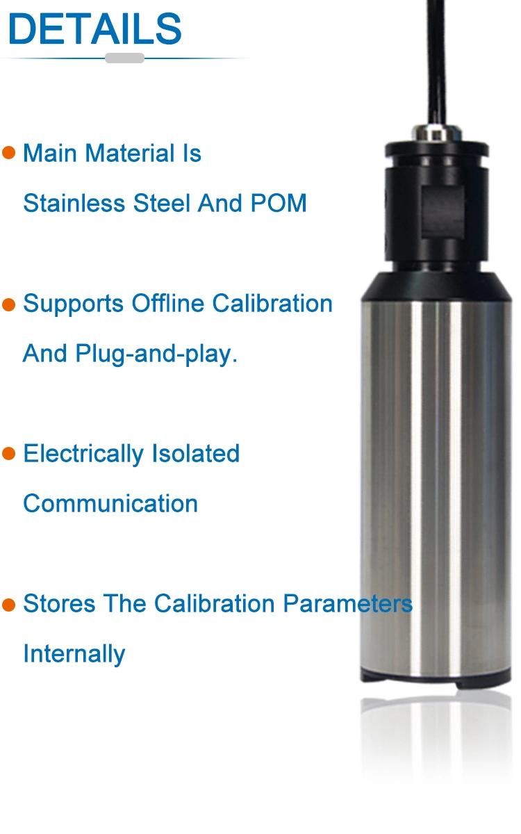 IP68 Water Ss Electrode Digital Suspended Solids Sensor with Linear Calibration