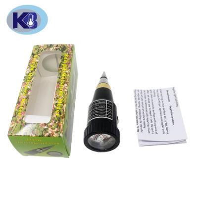 New Soil pH Moisture Meter Handheld Moisture Humidity Meter pH Tester for Garden Soil Metal Probevt-05 10-80% Hygrometer