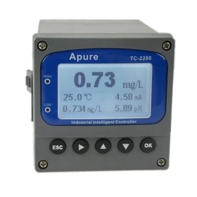 Low Price Industrial Online Residual Chlorine Meter Controller with Sensor Probe