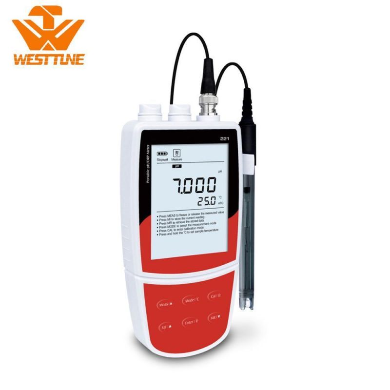 Bante221-Cn Laboratory Portable LCD pH/ ORP Meter