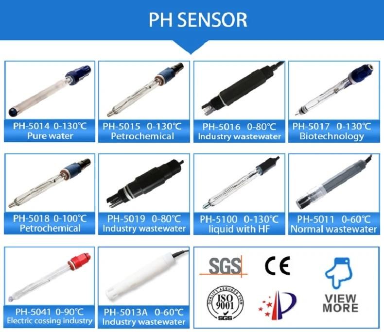pH ORP Flow Cell TDS pH Ec Medidor De pH