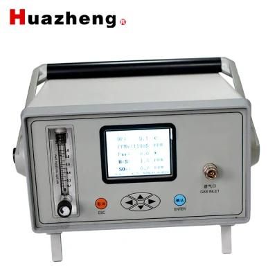 Intelligent Sf6 Gas Humidity Measurement Purity Analyzer Sf6 Dewpoint Meter