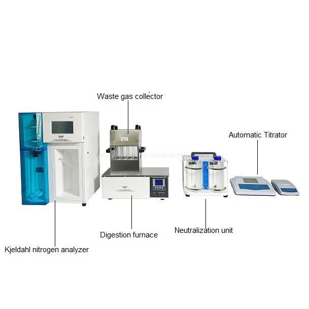 Protein Content Analysis Automatic Kjeldahl Analyzer