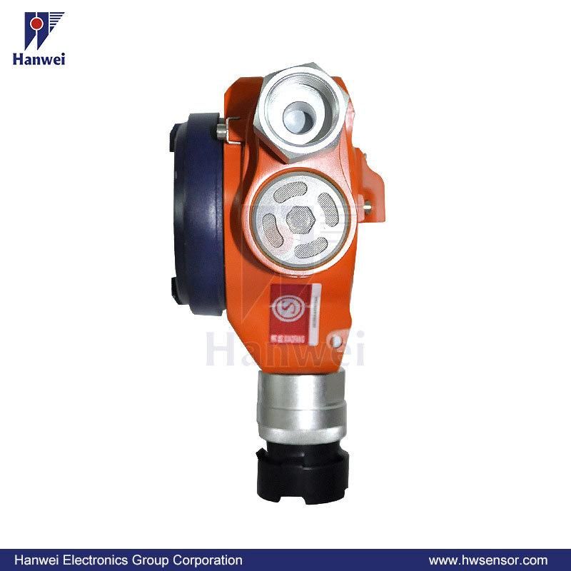Chemical Plant Usage CO2 Fixed Infrared Gas Detector with Sound Light Alarm