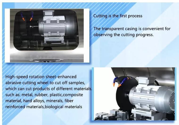 Metallographic Sample Cutting Machine for School Teaching, Metallury Industry