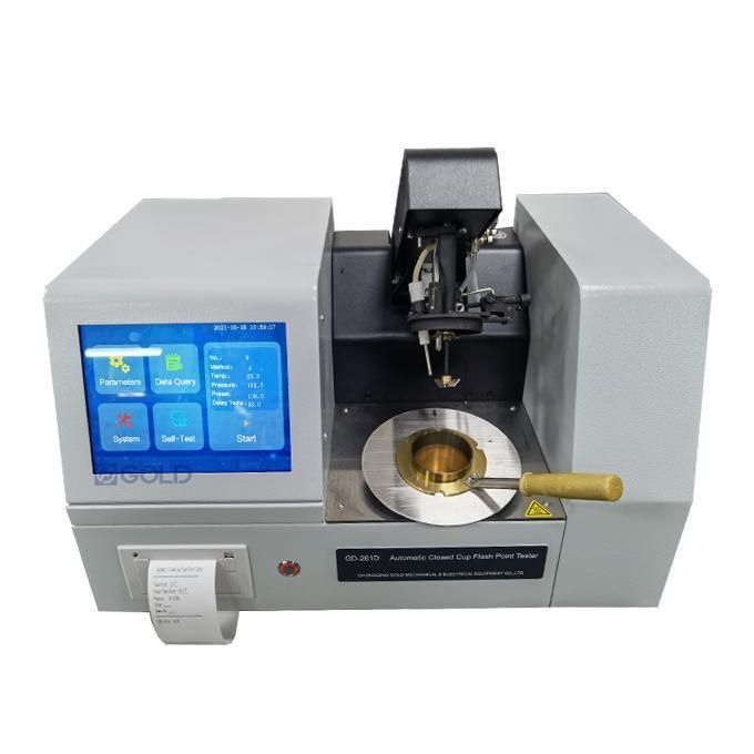 Automatic Pensky-Martens Closed Cup Flash Point Testing Instrument