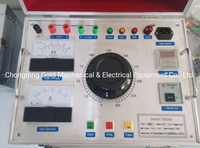 AC50kv DC70kv 50kVA Hipot Test Set Power Frequency Voltage Withstand Tester