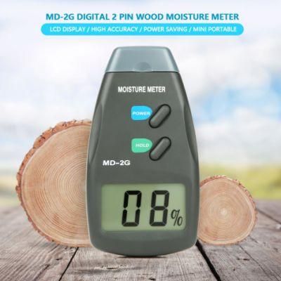 2 Pin Digital Humidity Meter Timber Hygrometer Wood Moisture Meter Detector
