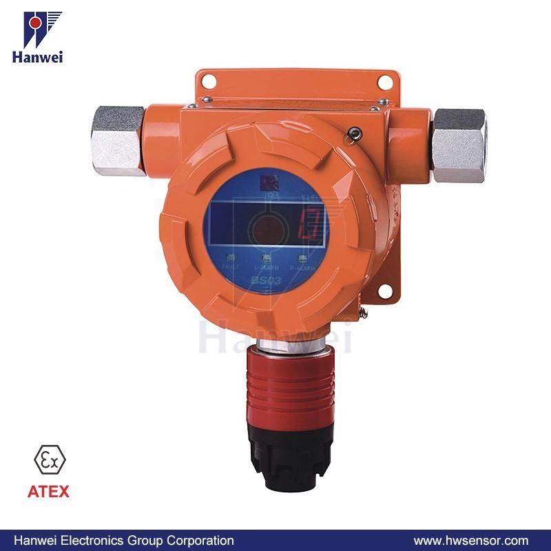 Atex Certified LCD Displayed Wall Mounted Fixed Chloroethene Gas Detector (C2H3Cl)