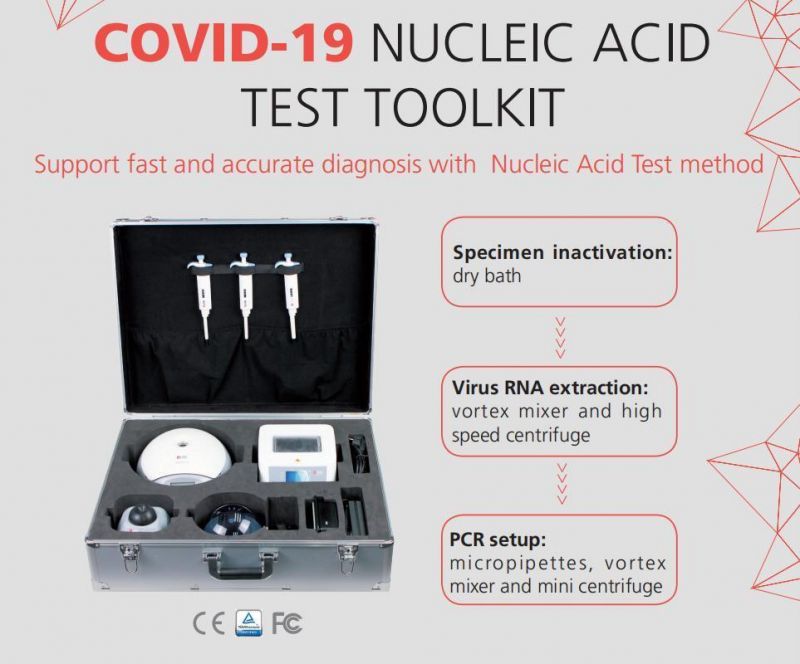 Get3X 3blocks 3× (32× 0.2ml) Gradient PCR Gene Amplification Instrument