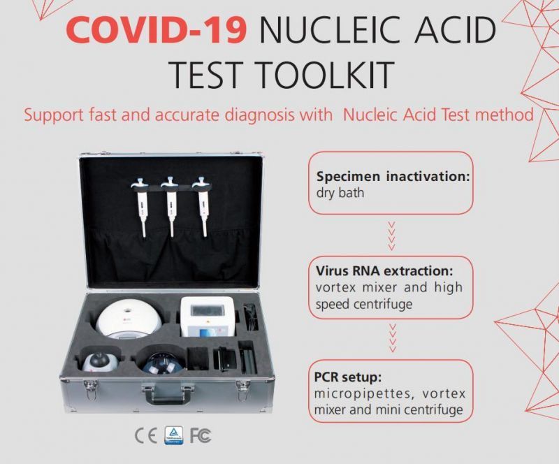 Get3X 3blocks 3× (32× 0.2ml) Gradient PCR Gene Amplification Instrument