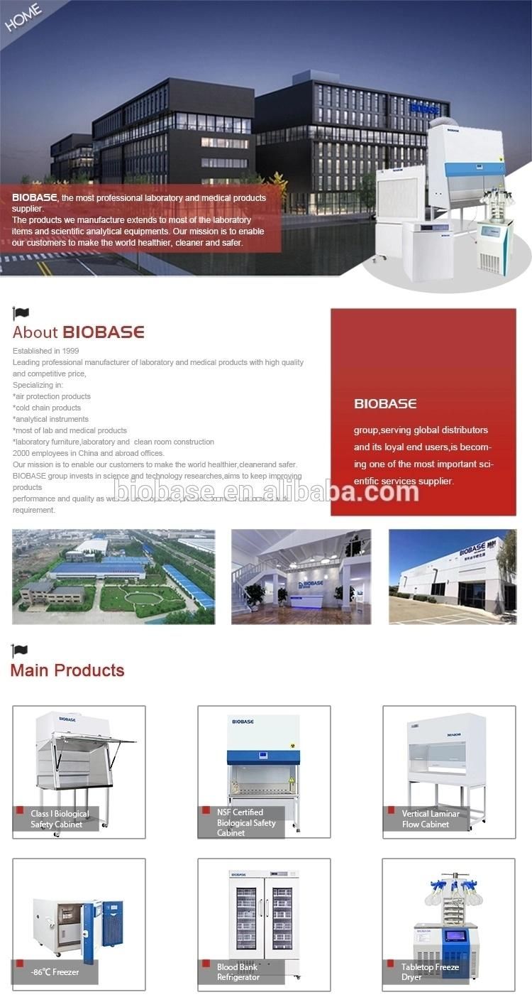 Biobase China Control System LCD Display Automatic Kjeldahl Lab Nitrogen Analyzer