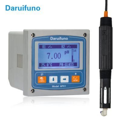 Analog Small Light Industrial Online pH ORP Transmitter Meter for Water Quality Analysis