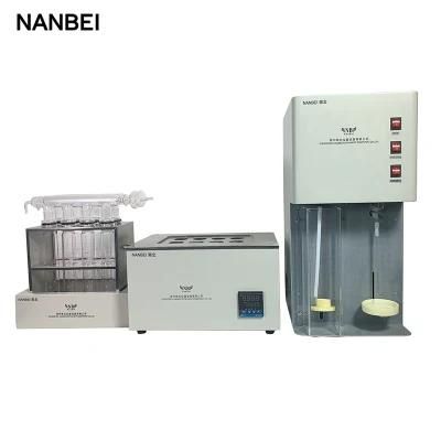 Semi-Automatic Lab Distillation Apparatus Kjeldahl Nitrogen Analyzer