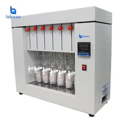 China Soxhlet Crude Fat Analyzer Equipment for Food Grain Corn Feed