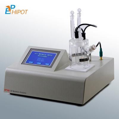 China Supplier Automatic Oil Water Content Tester Oil Moisture Meter