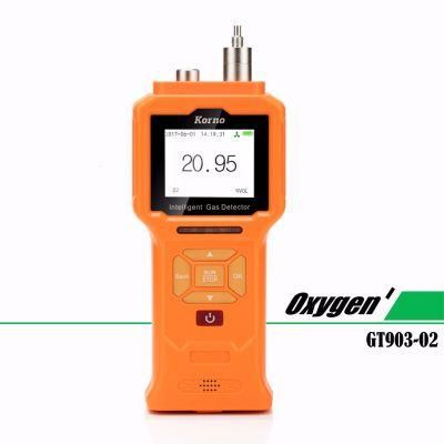 Mini Oxygen Gas Monitor with Pump and Alarm system