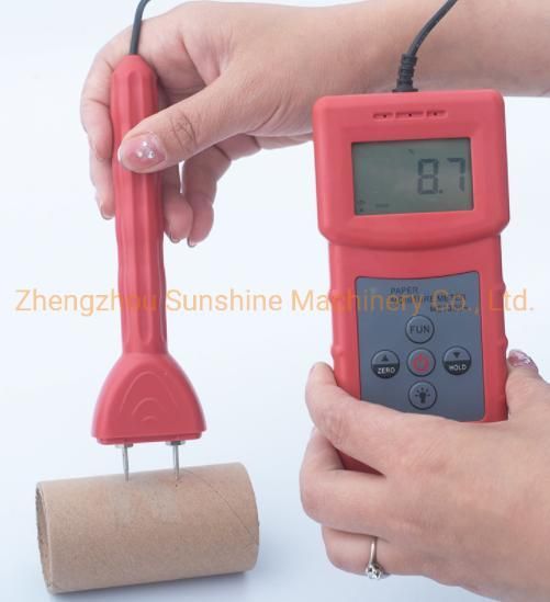 Ms7200+ Widescreen Digital Backlit Display Cardboard Boxes Paper Moisture Meter